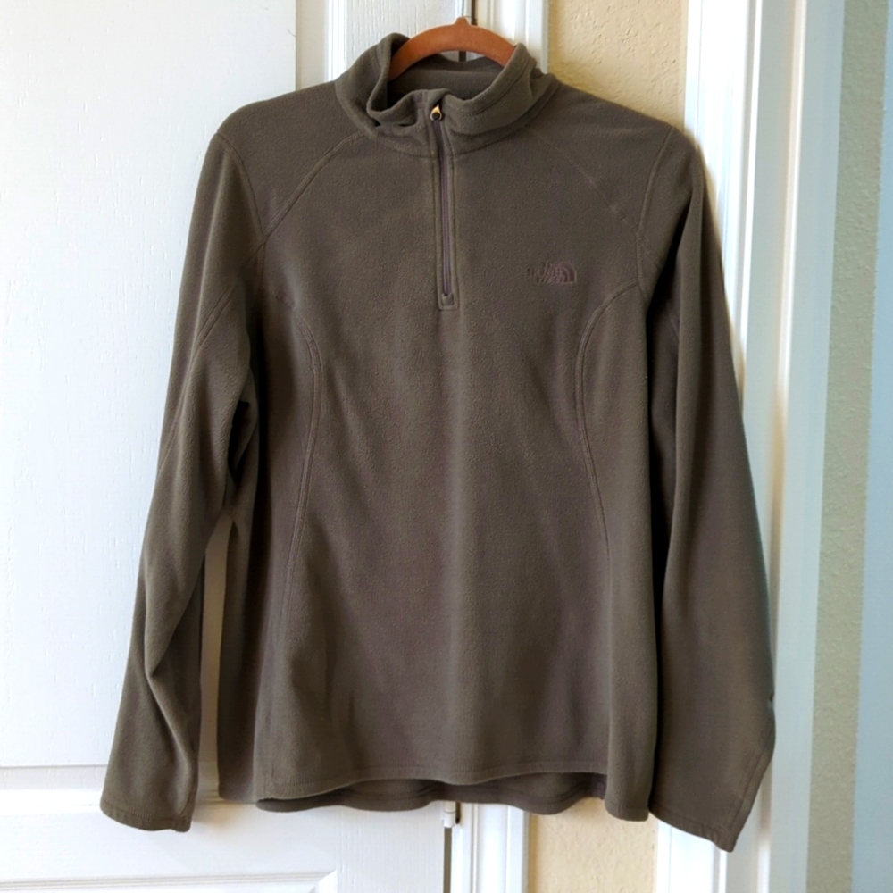 The North Face Women's Olive Green Fleece Pullover